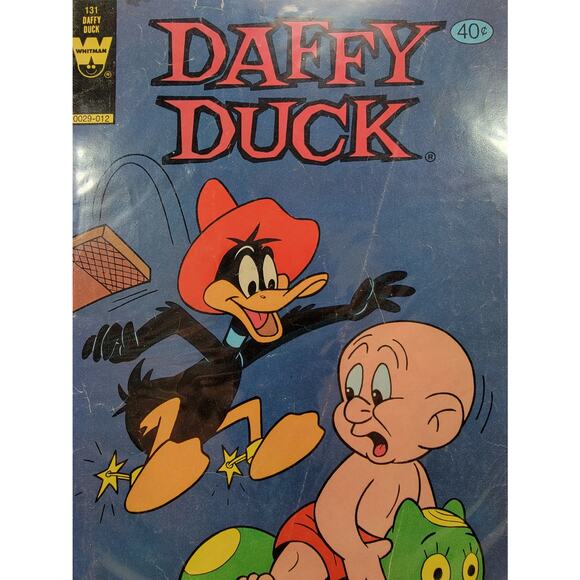 Daffy Duck 131 Rare Bronze Age Comics Whitman Edition - Picture 6 of 6